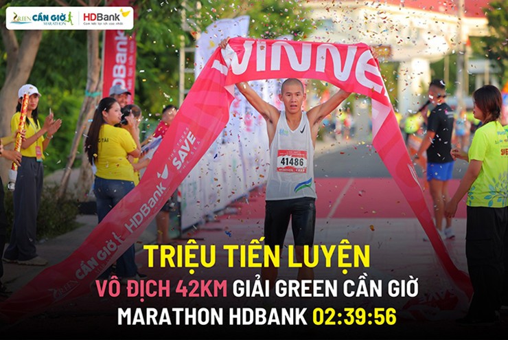 Nóng nhất thể thao tối 8/9: Triệu Tiến Luyện vô địch giải Green Cần Giờ Marathon HDBank 2024 - 1