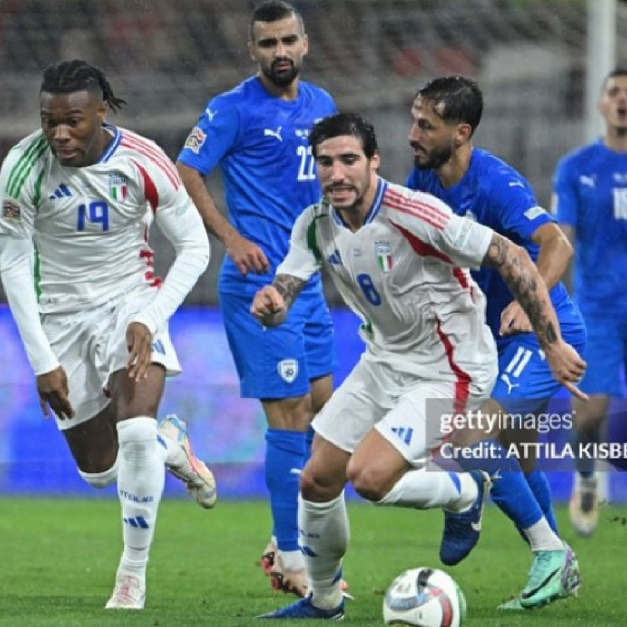  - Video bóng đá Israel - Italia: Khác biệt đẳng cấp quá lớn (Nations League)