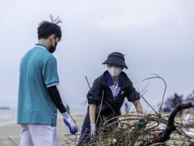  - Hơn 10.000 người dọn sạch biển Hạ Long đón du khách