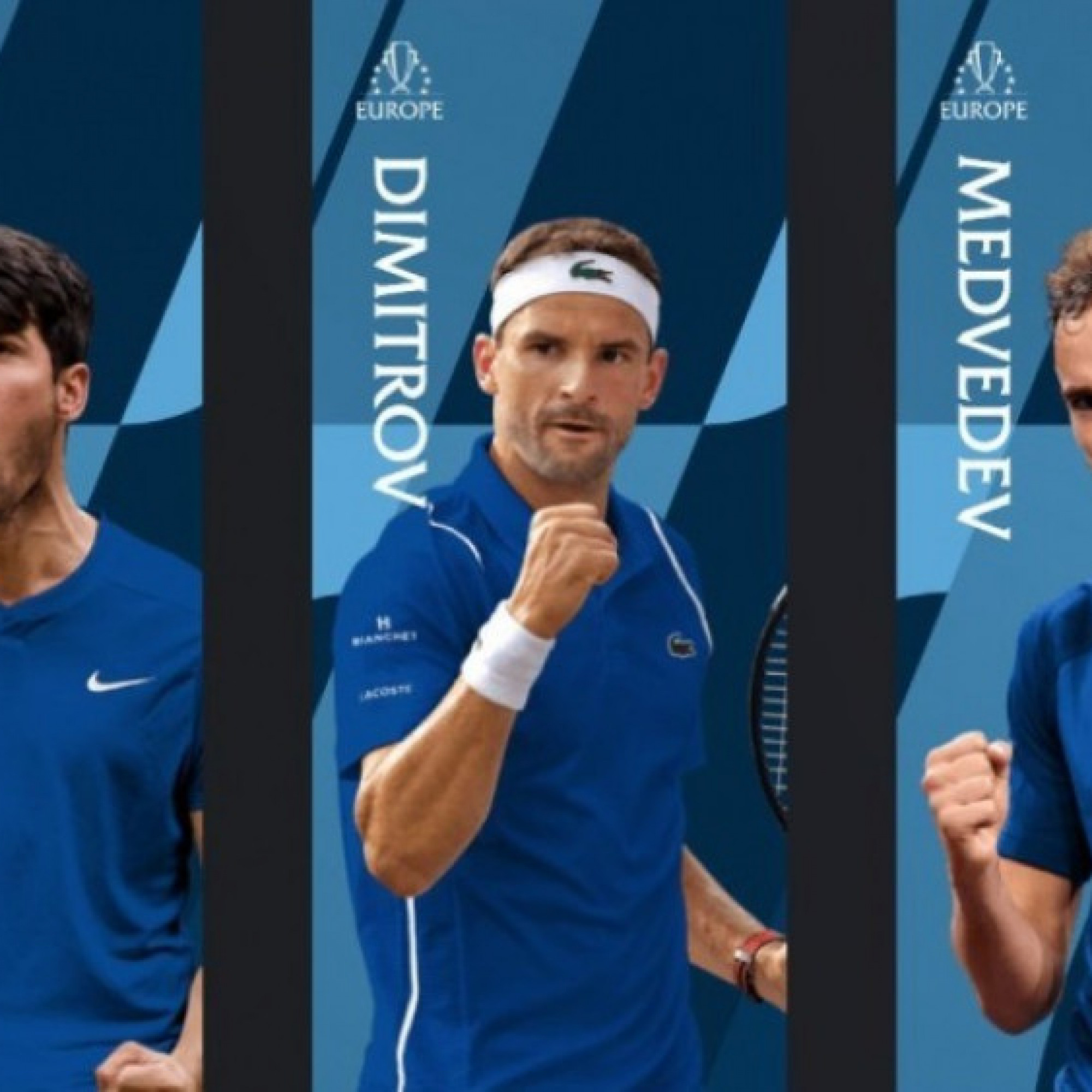  - Nóng Laver Cup: Alcaraz bỡ ngỡ khi chung đội với Zverev, Medvedev