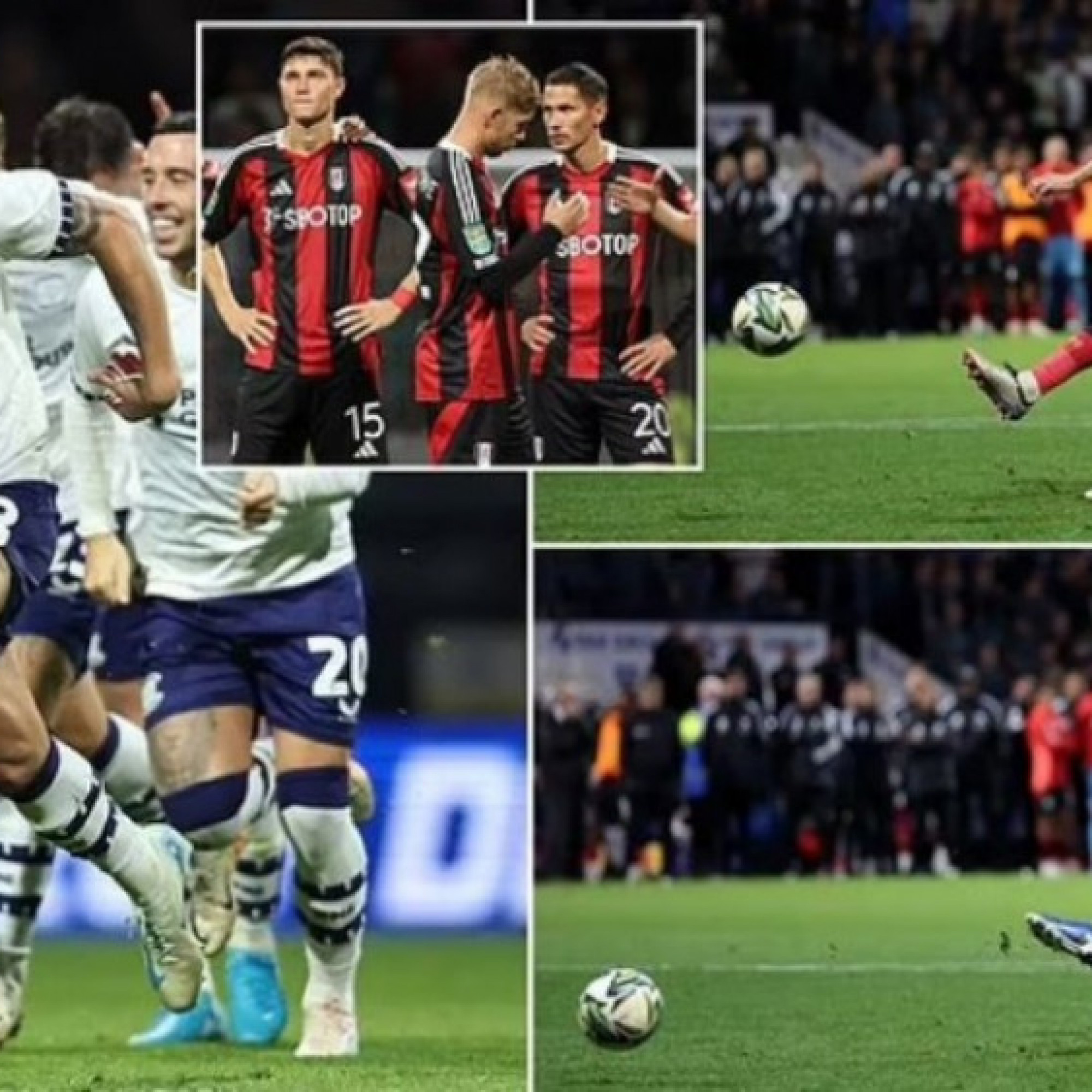  - Chấn động 34 cú sút penalty dài nhất League Cup, Fulham thua đội hạng Nhất