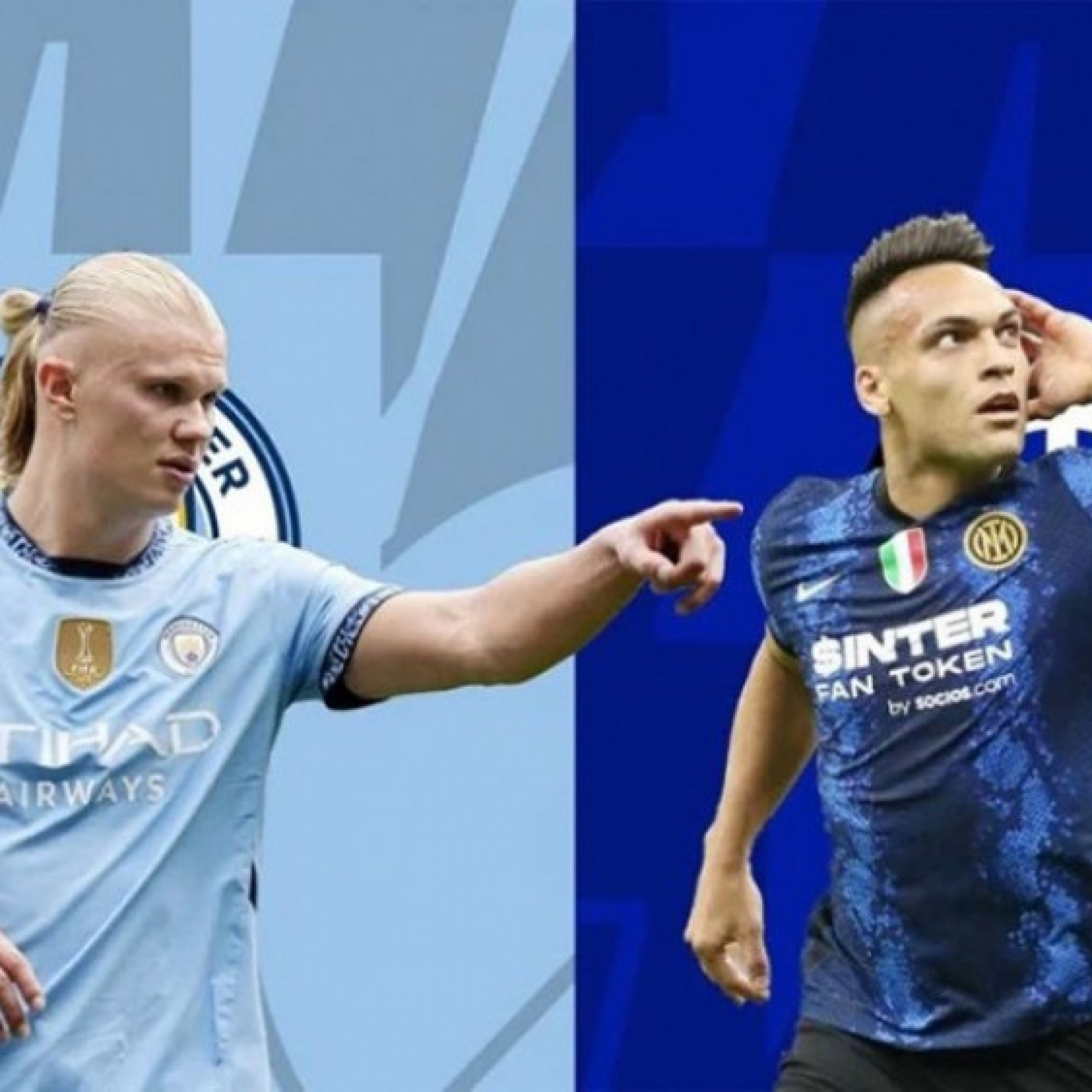  - Trực tiếp bóng đá Man City - Inter Milan: Haaland lĩnh xướng hàng công (Cúp C1)