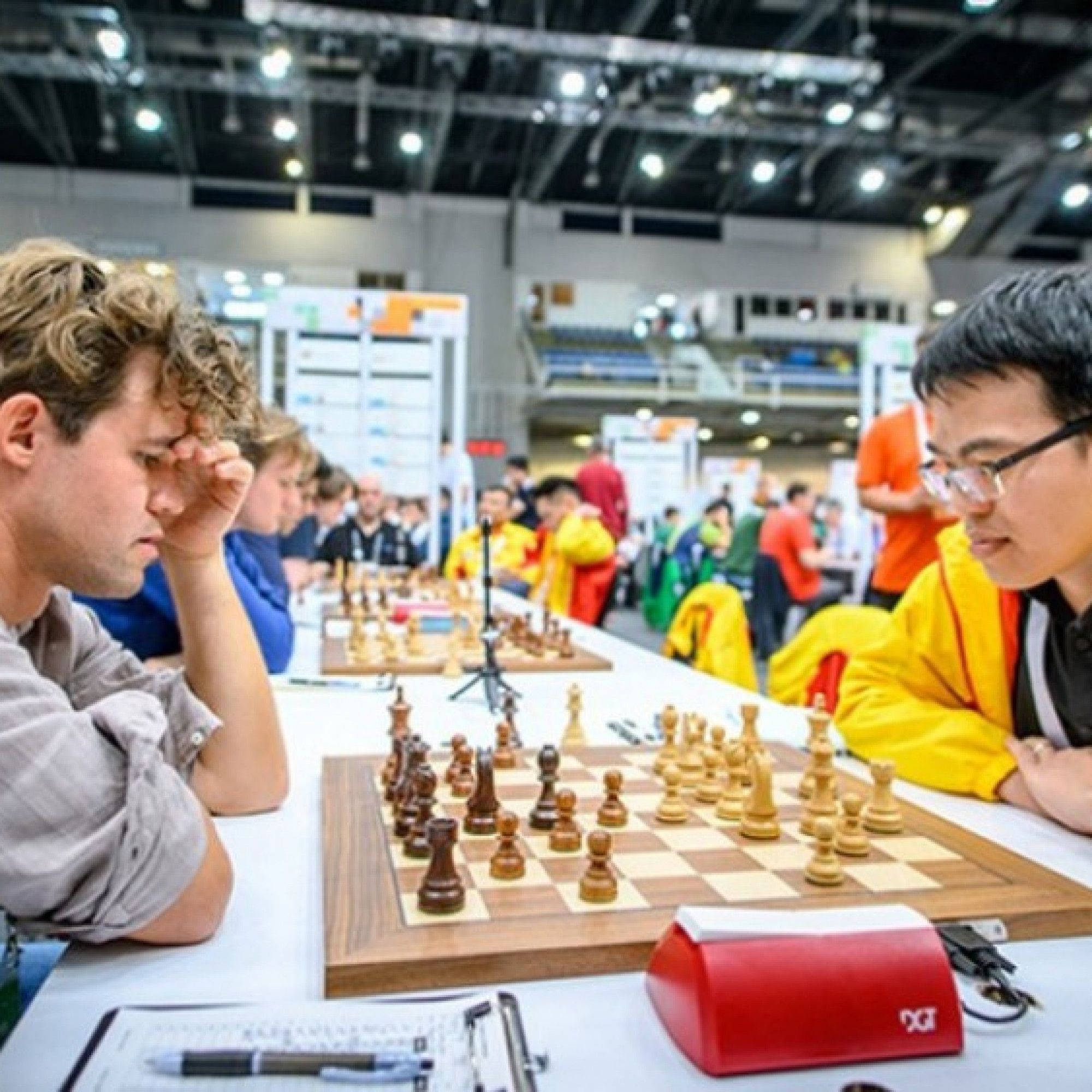  - Quang Liêm đấu “vua cờ” thế giới Carlsen, tuyển VN có điểm trước Na Uy tại Olympiad 2024