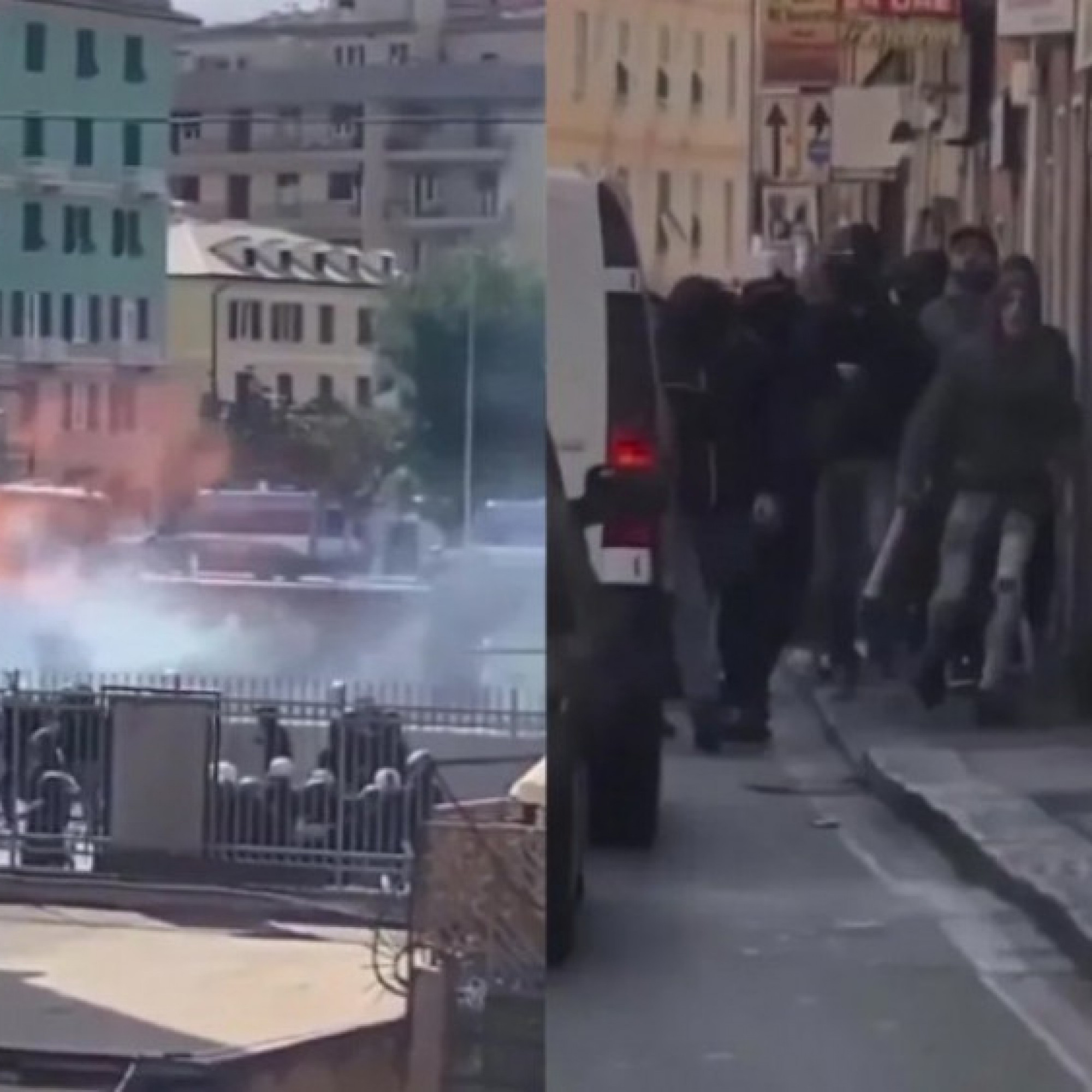  - Hỗn loạn bóng đá Italia: Hooligan tấn công làm 26 cảnh sát bị thương