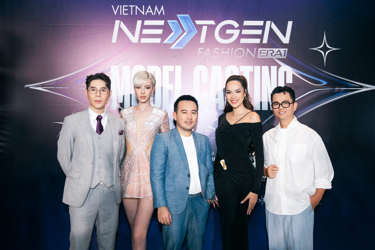 Hoa hậu Lê Hoàng Phương sánh đôi Hà Kino làm giám khảo casting người mẫu Vietnam Next-Gen Fashion Era 1 - 1