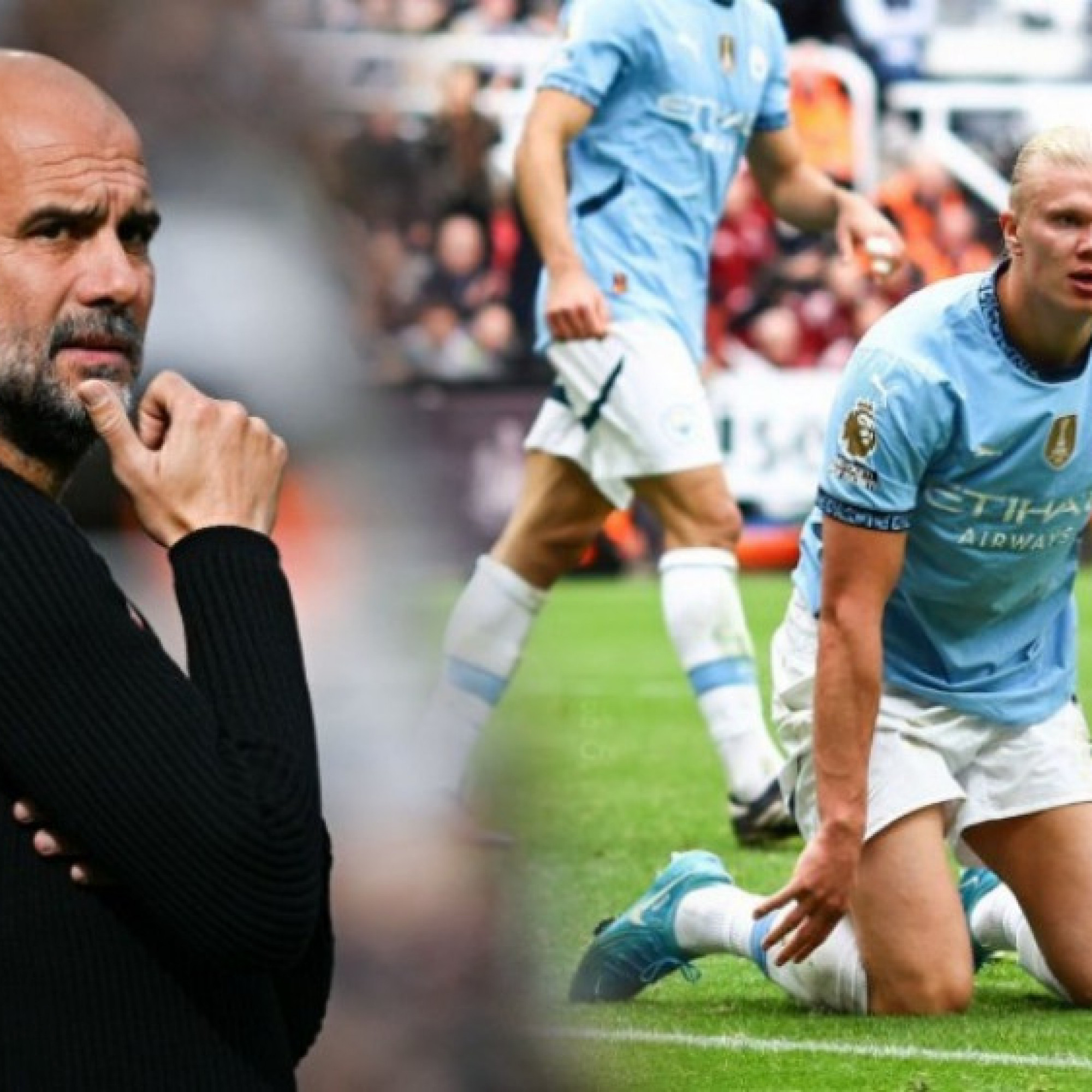  - Haaland khiến Man City lo sốt vó, Guardiola khó chịu vì bị hỏi về Rodri