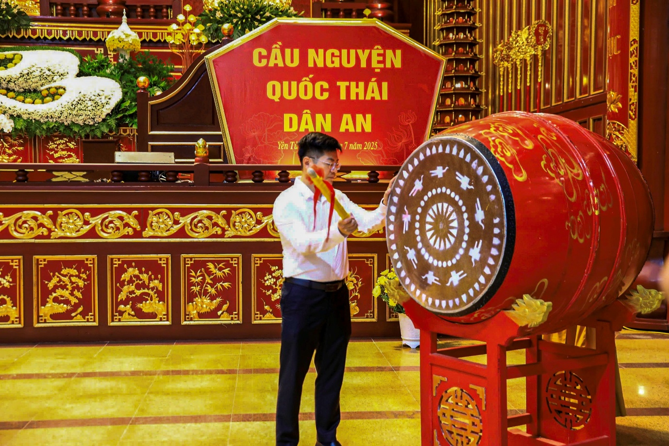 Yên Tử tổ chức Lễ cầu nguyện quốc thái dân an - 5
