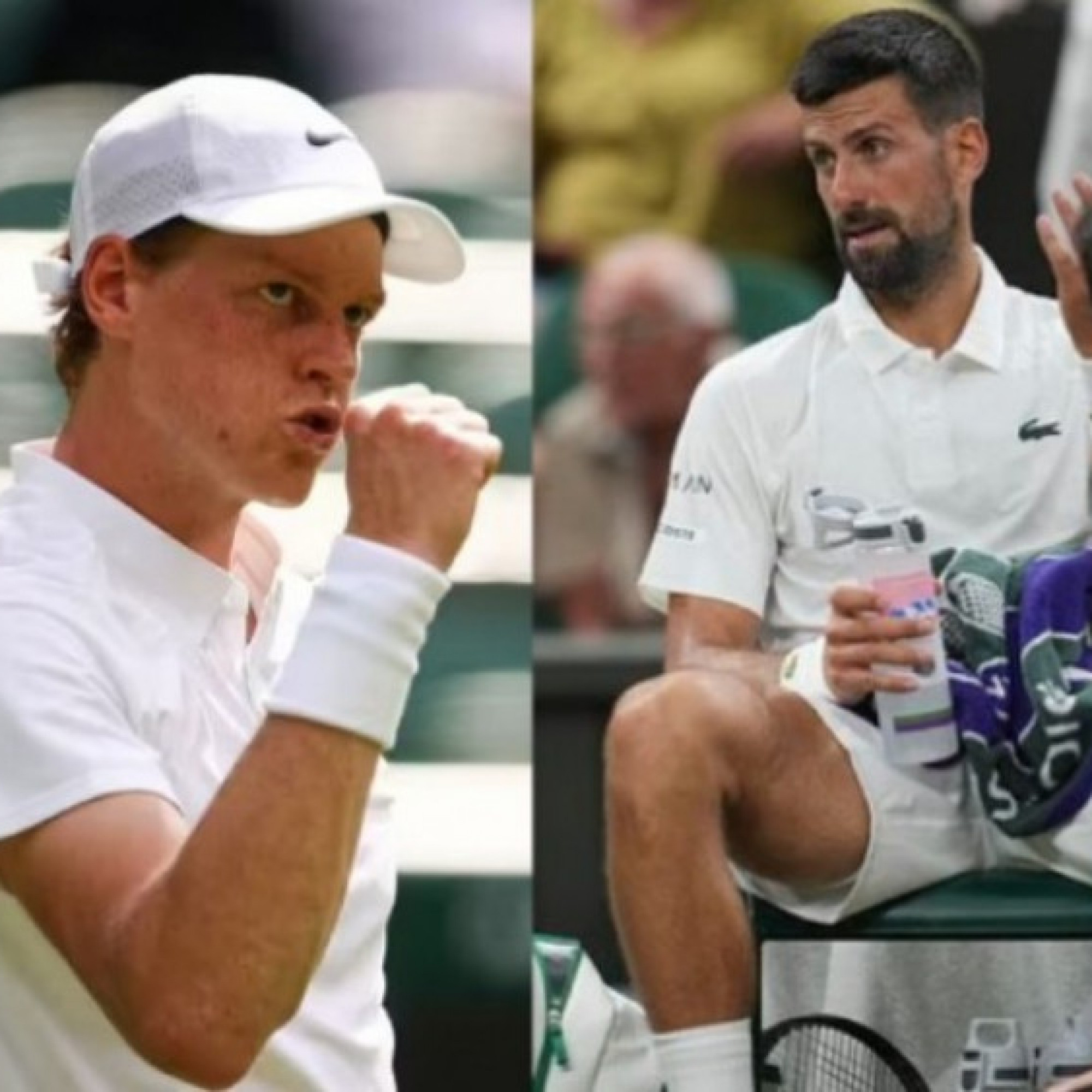  - Djokovic thắng nhờ "viên thuốc thần kỳ", Sinner gạt tình bạn sang 1 bên ở Wimbledon