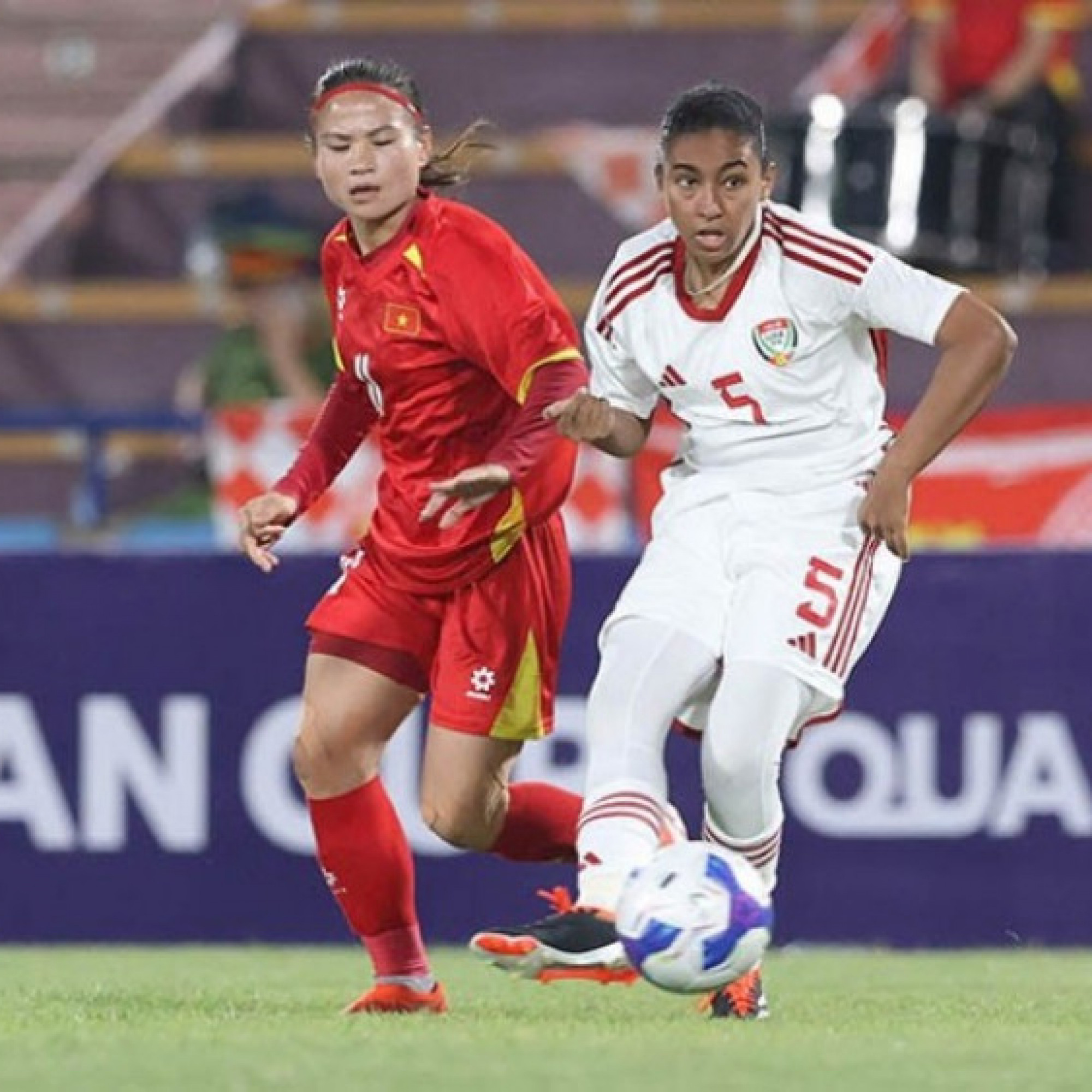 - Video bóng đá ĐT nữ Việt Nam - ĐT nữ UAE: Tấn công rực lửa, 3 bàn nhanh chóng (Vòng loại Asian Cup)