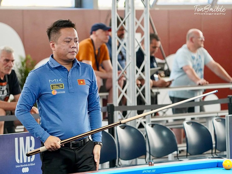 Đào Văn Ly loại nhà vô địch bi-a thế giới, cơ thủ Việt Nam toàn thắng ở vòng loại World Cup - 2