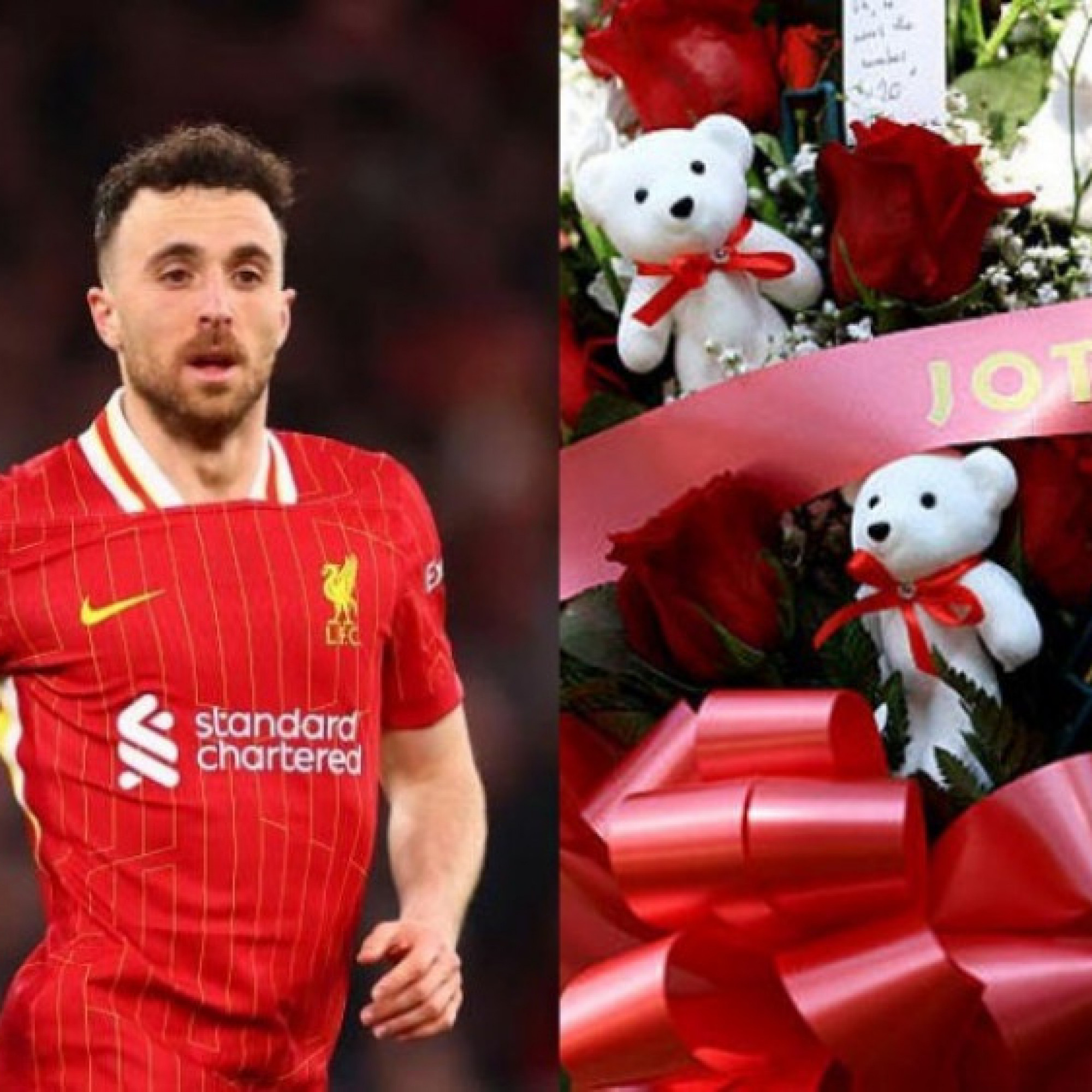  - Fan Liverpool đề nghị treo áo số 20 vĩnh viễn, đặt vòng hoa tưởng nhớ Jota