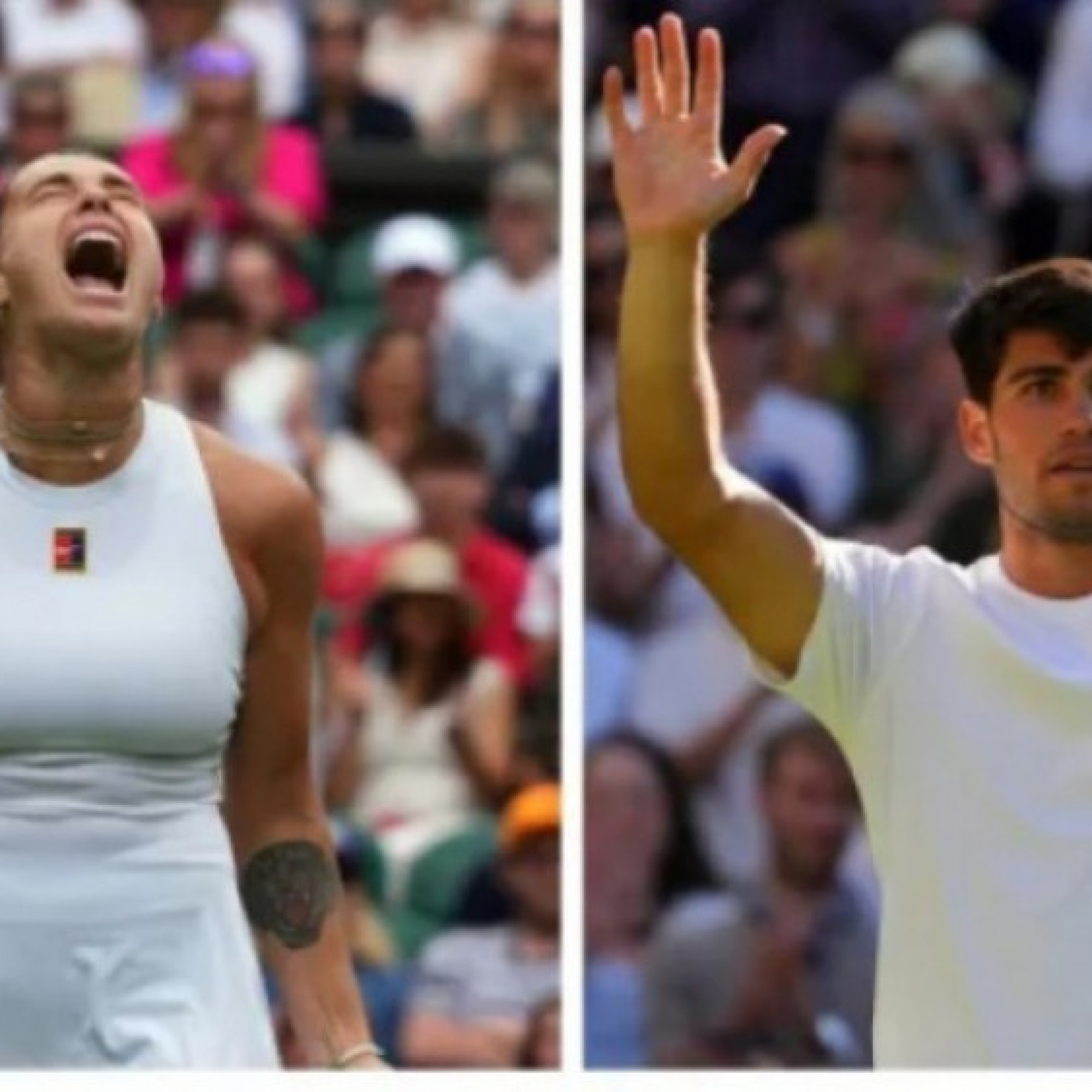  - Alcaraz xuyên phá kỷ lục khủng, Sabalenka hóa "bà trùm" tennis ở Wimbledon