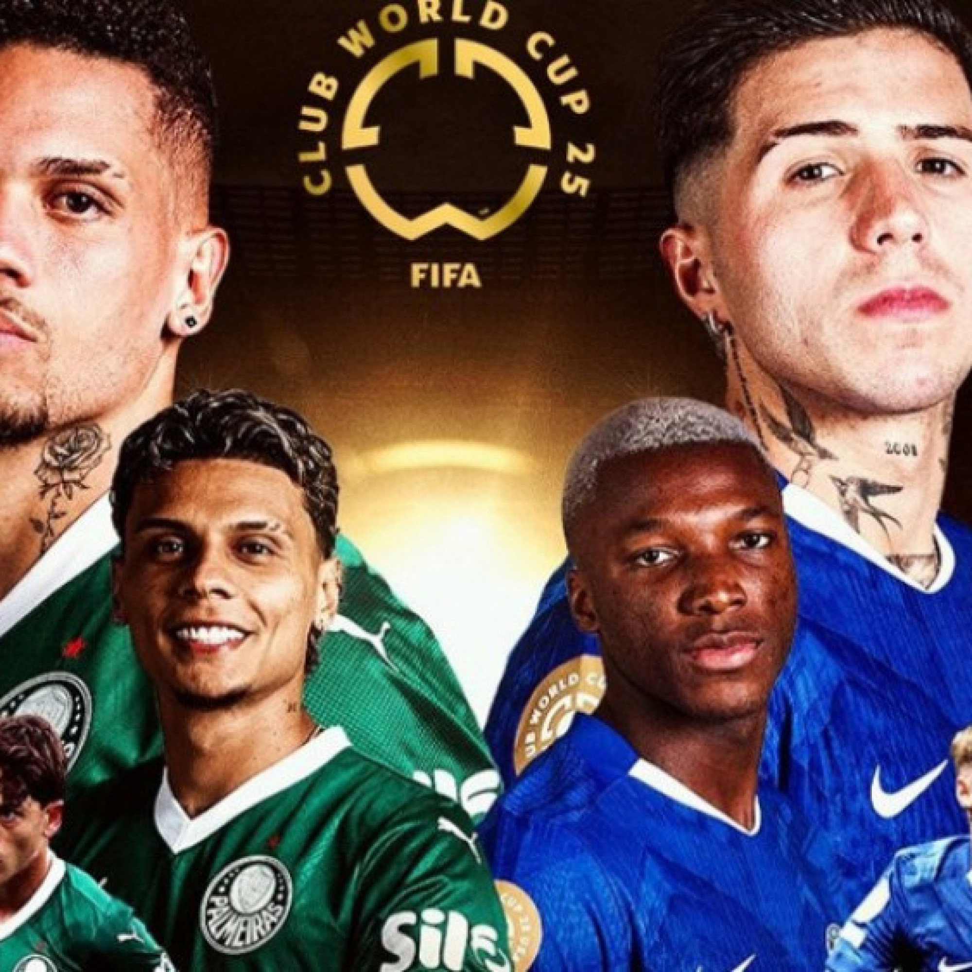  - Trực tiếp bóng đá Palmeiras - Chelsea: Tâm điểm Estevao đấu đội bóng mới (FIFA Club World Cup)