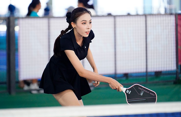Á hậu Ngọc Hằng, kỳ thủ 15 tuổi gây chú ý ngày mở màn giải Pickleball Việt Nam 2025 - 7