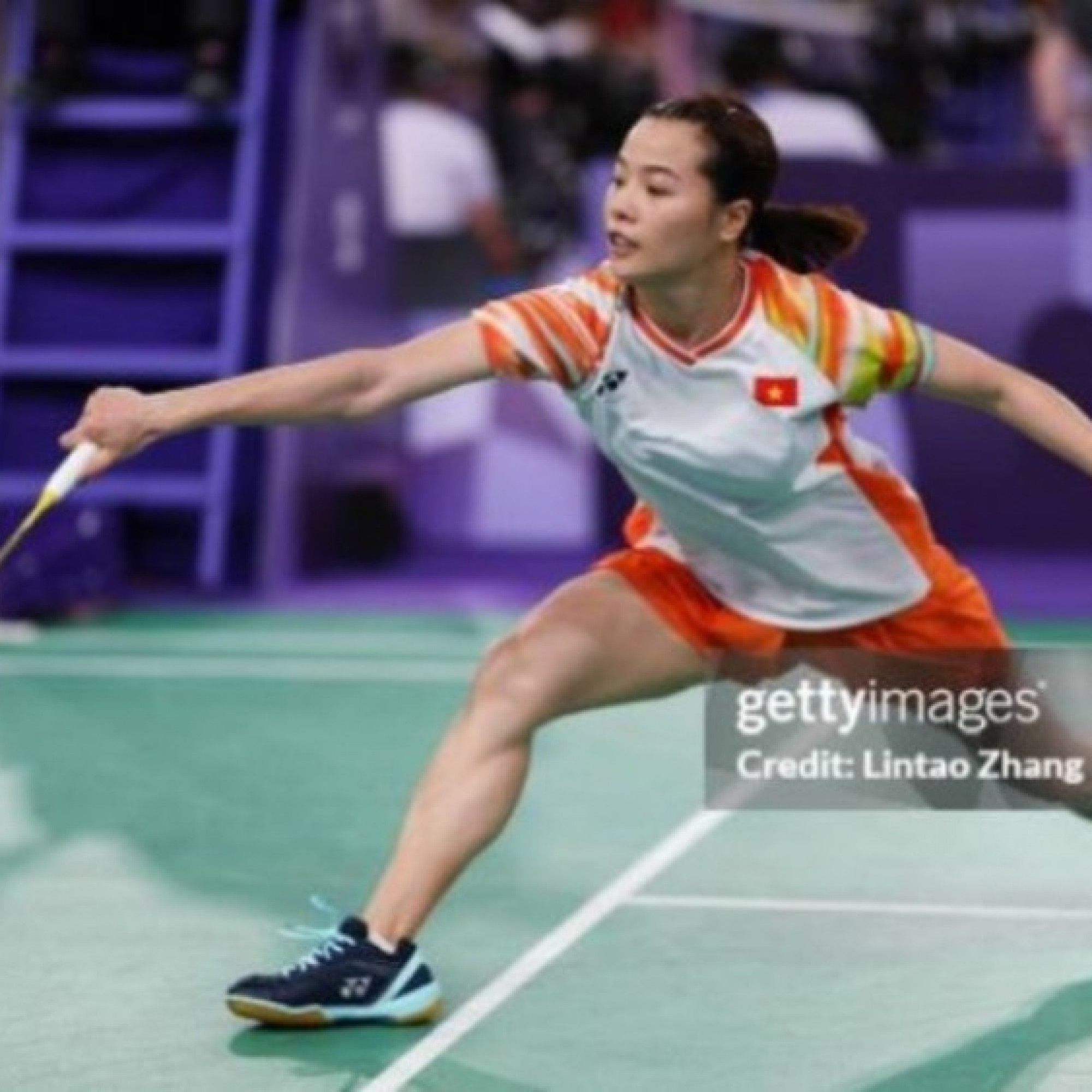  - Hoa khôi cầu lông Thùy Linh lại "leo dốc", vắt sức vào bán kết Canada Open