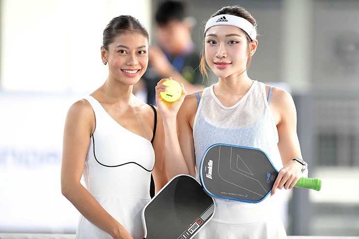 Hoa hậu Đỗ Thị Hà so tài pickleball, dàn mỹ nhân khoe sắc tại giải đấu tiền tỷ - 14