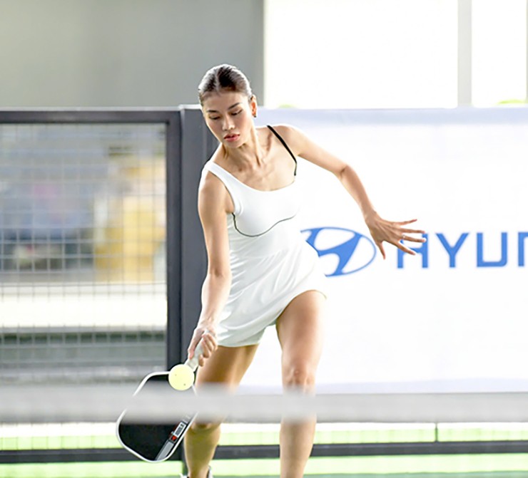 Hoa hậu Đỗ Thị Hà so tài pickleball, dàn mỹ nhân khoe sắc tại giải đấu tiền tỷ - 15