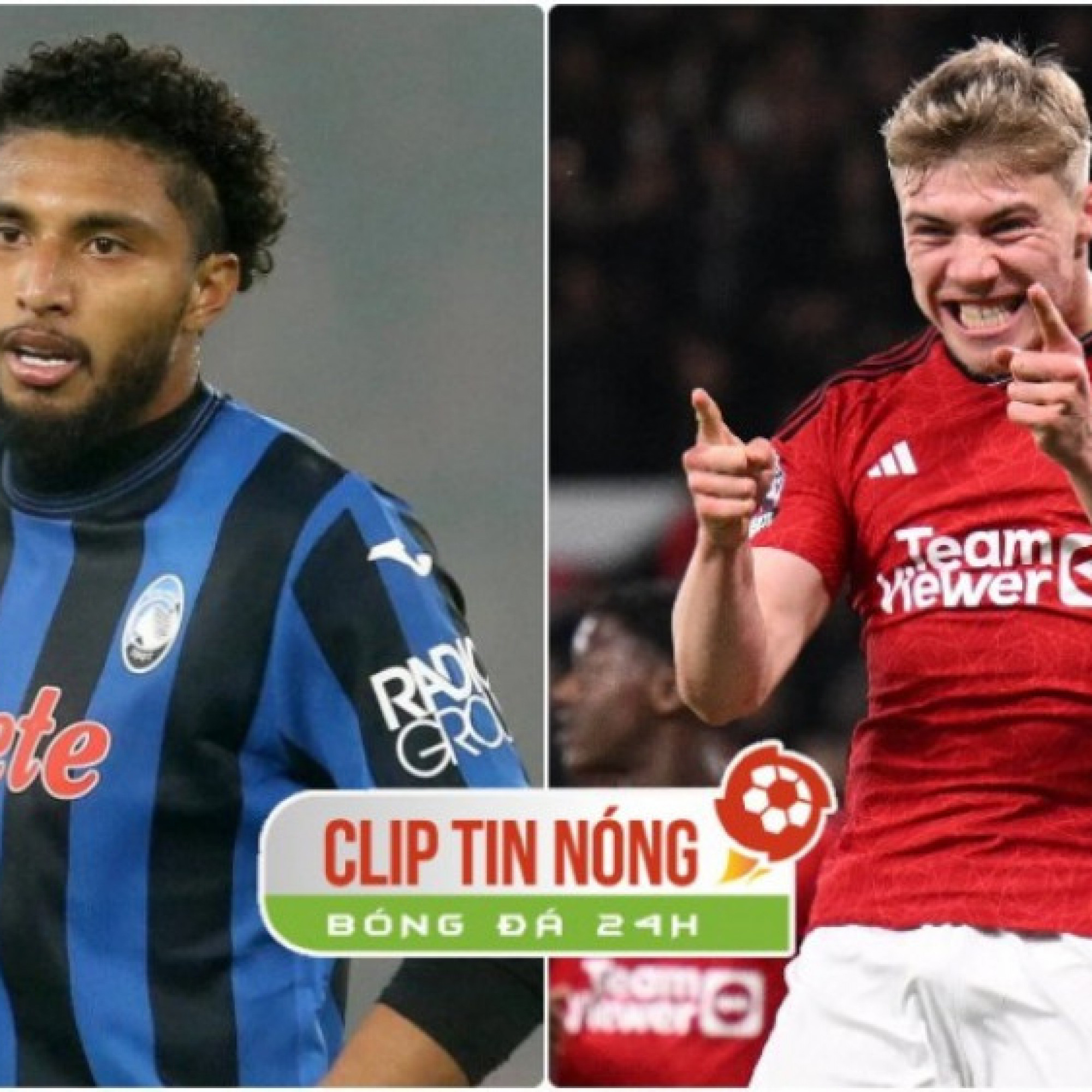  - Chuyển nhượng MU: Tranh sao 60 triệu euro với Inter, Hojlund quyết chí ở lại (Clip tin nóng)