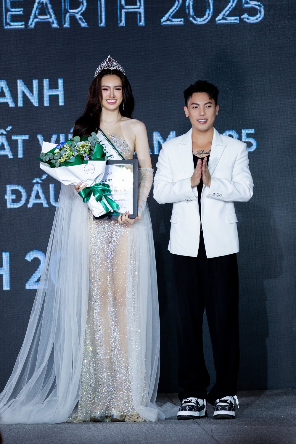 Lý do Á hậu 3 Miss Earth Việt Nam 2025 được chọn thi quốc tế thay Hoa hậu - 1