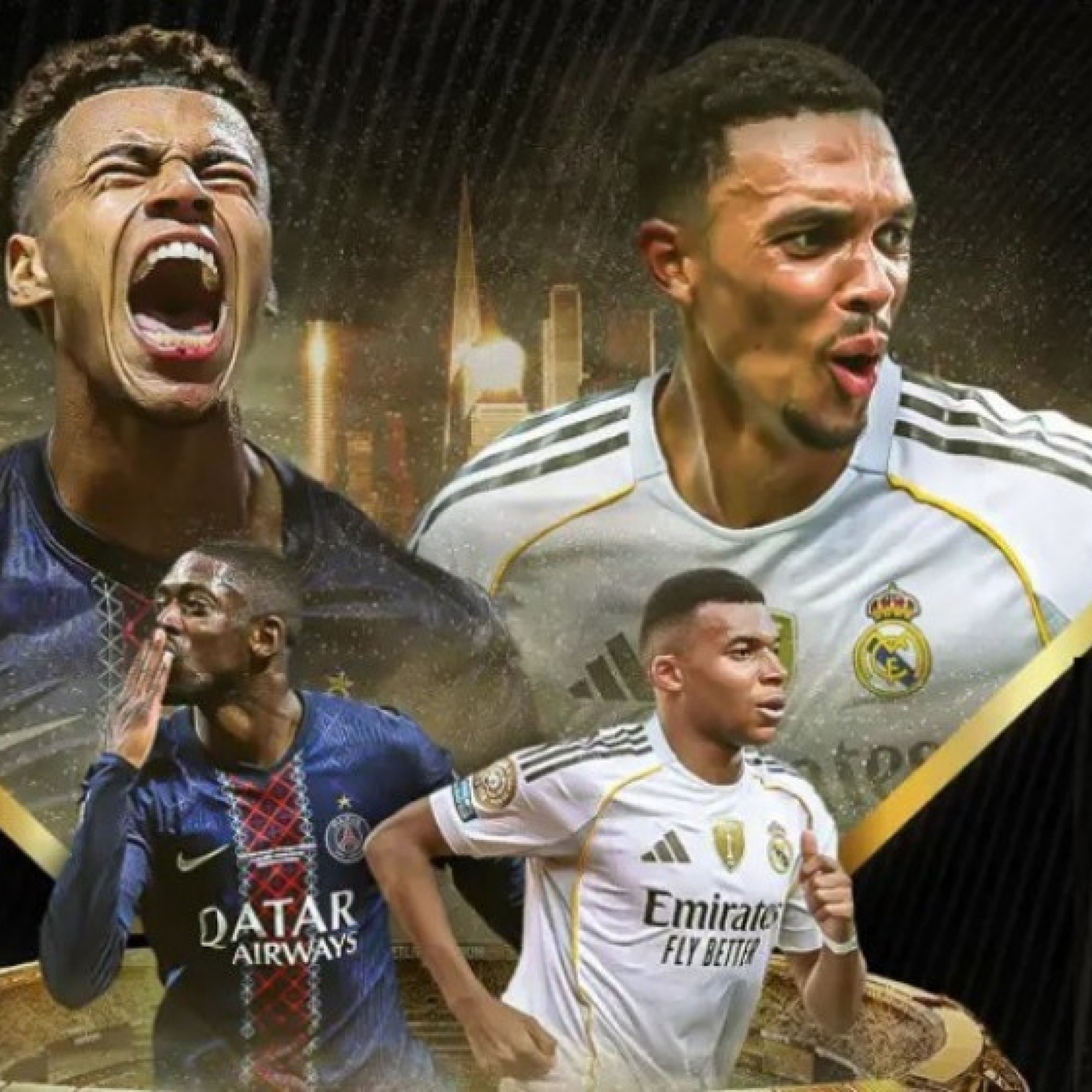  - Trực tiếp bóng đá PSG - Real Madrid: Tâm điểm Mbappe, Vua Cúp C1 dè chừng (FIFA Club World Cup)