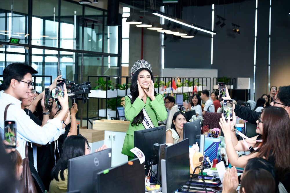 Không chọn homecoming, Hoa hậu Phương Linh trở về công ty cũ, lan tỏa thông điệp dám khác biệt - 3