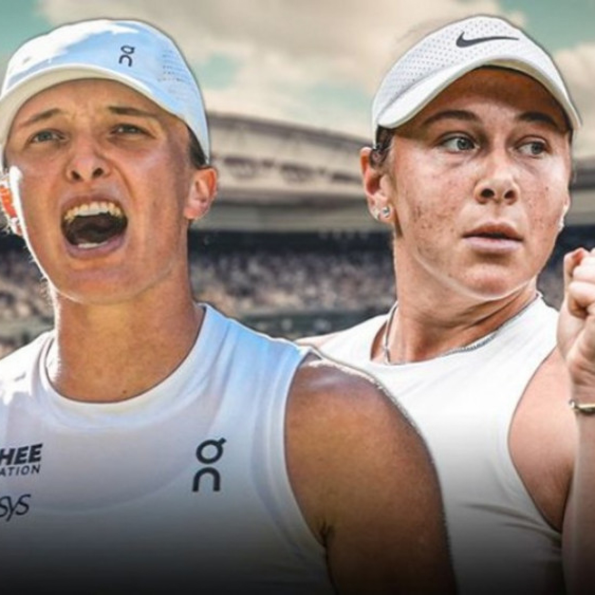  - Trực tiếp tennis Anisimova - Swiatek: "Nữ hoàng đất nện" mơ cột mốc lịch sử (CK Wimbledon)