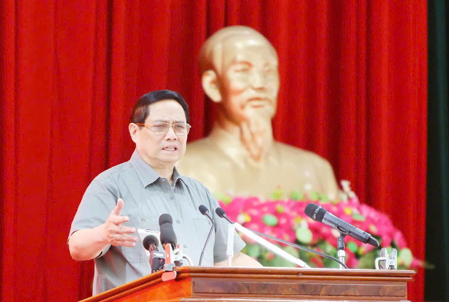 Thủ tướng Phạm Minh Chính: Khẩn trương và quyết tâm làm Bệnh viện Ung bướu Cần Thơ - 1