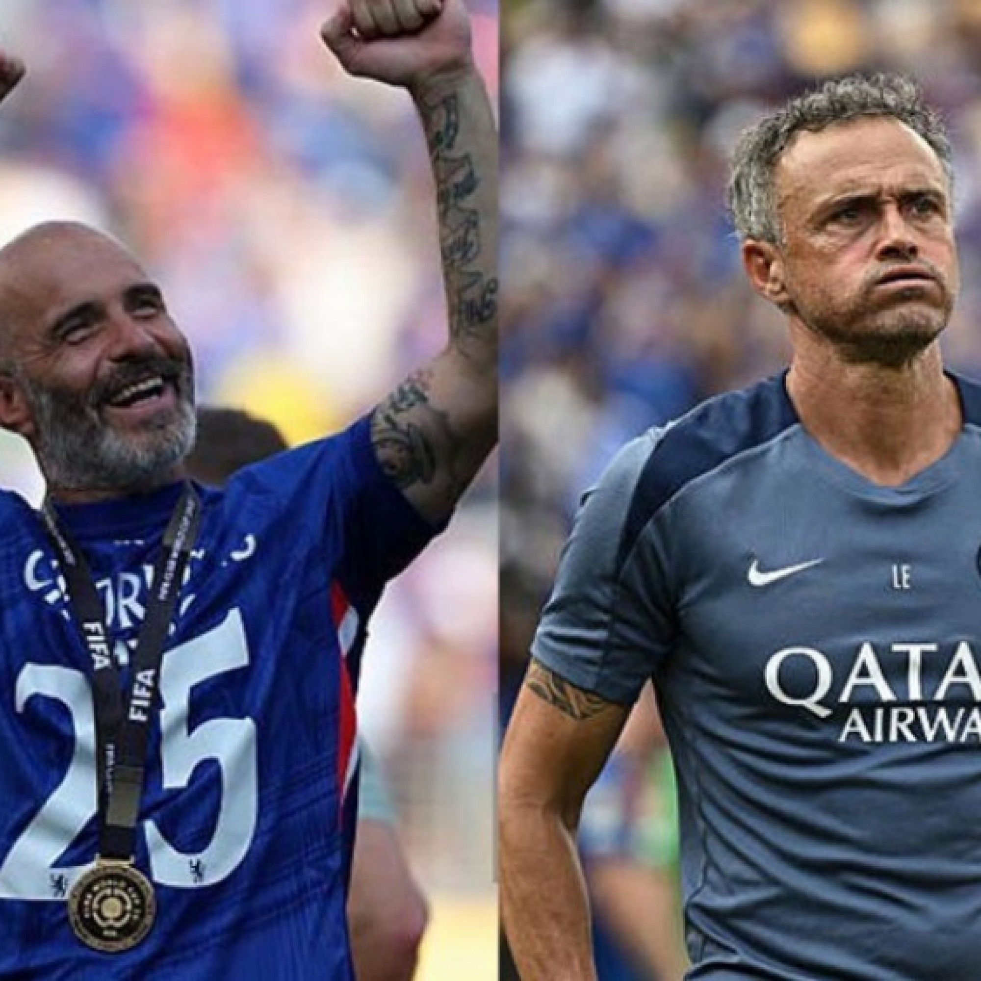  - Chelsea thắng đậm PSG: Maresca phấn khích, Enrique phân trần vụ tát vào mặt Pedro