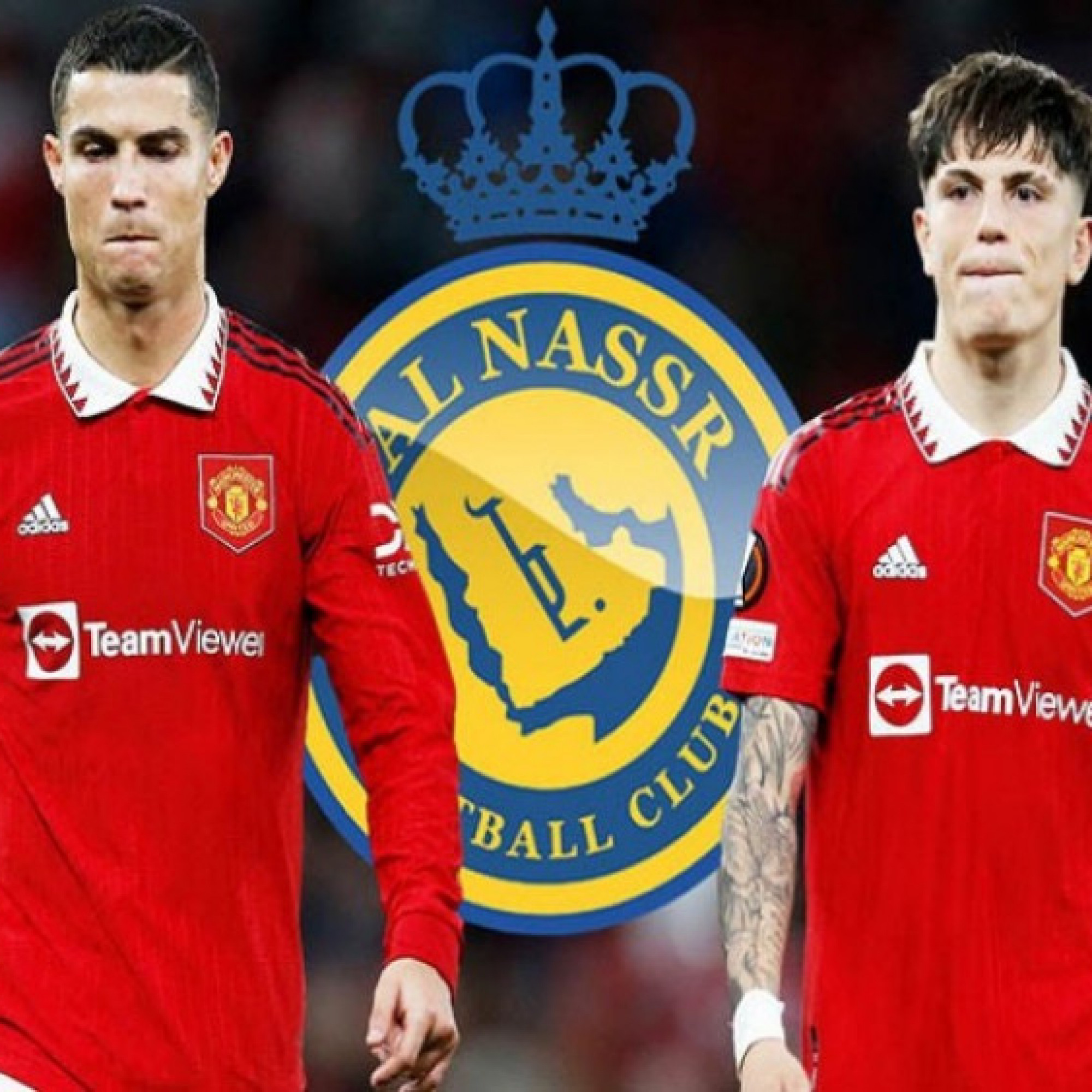  - Ronaldo làm "siêu cò" rủ Garnacho đến Al Nassr, sao trẻ MU phản ứng ra sao?