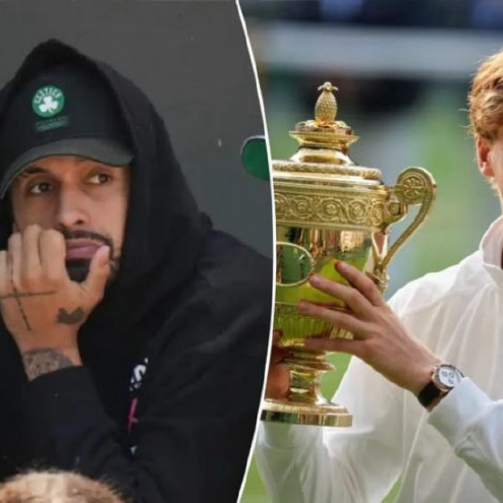  - "Trai hư" Kyrgios nghi ngờ chức vô địch Wimbledon của Sinner, Roddick ngỡ ngàng