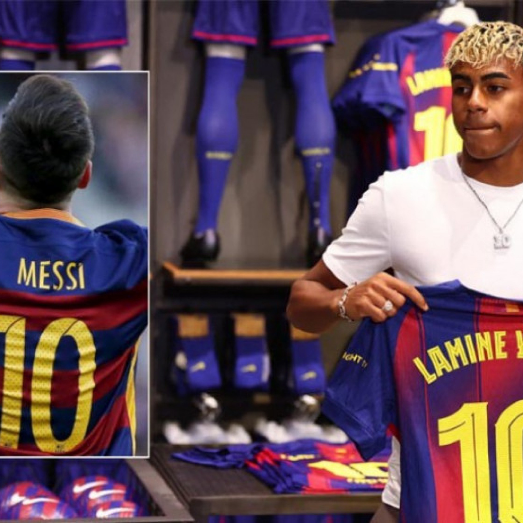  - Yamal chính thức nhận áo số 10 ở Barcelona, nói gì khi được so sánh với Messi?