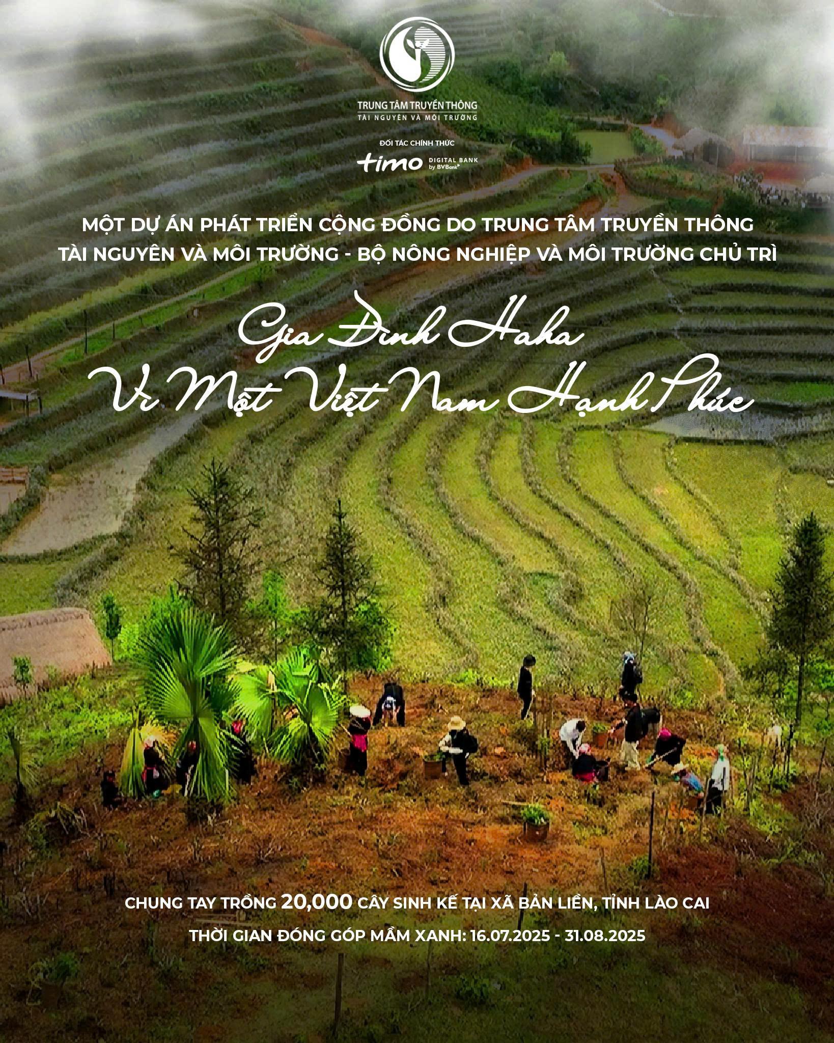 ‘Vì một Việt Nam hạnh phúc’: Cộng đồng chung tay gieo 2,5 hecta rừng chỉ sau 16 giờ khởi động - 1