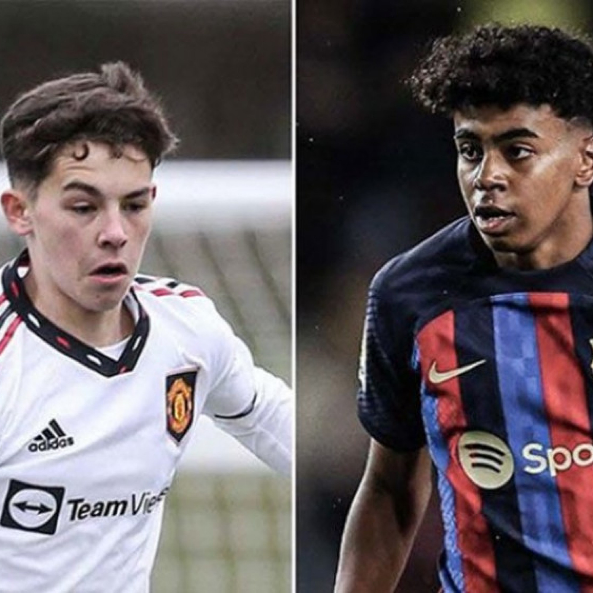 - MU gọi lên đội 1 "Messi mới" Shea Lacey, người từng vượt Yamal tại giải trẻ