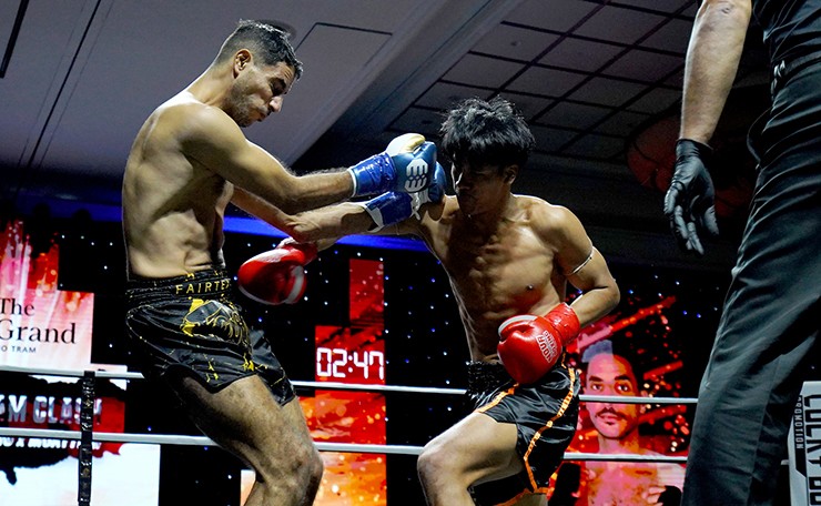 Võ sĩ bất bại Kiều Duy Quân thắng knock-out cao thủ Hàn Quốc chỉ sau 1 phút - 8