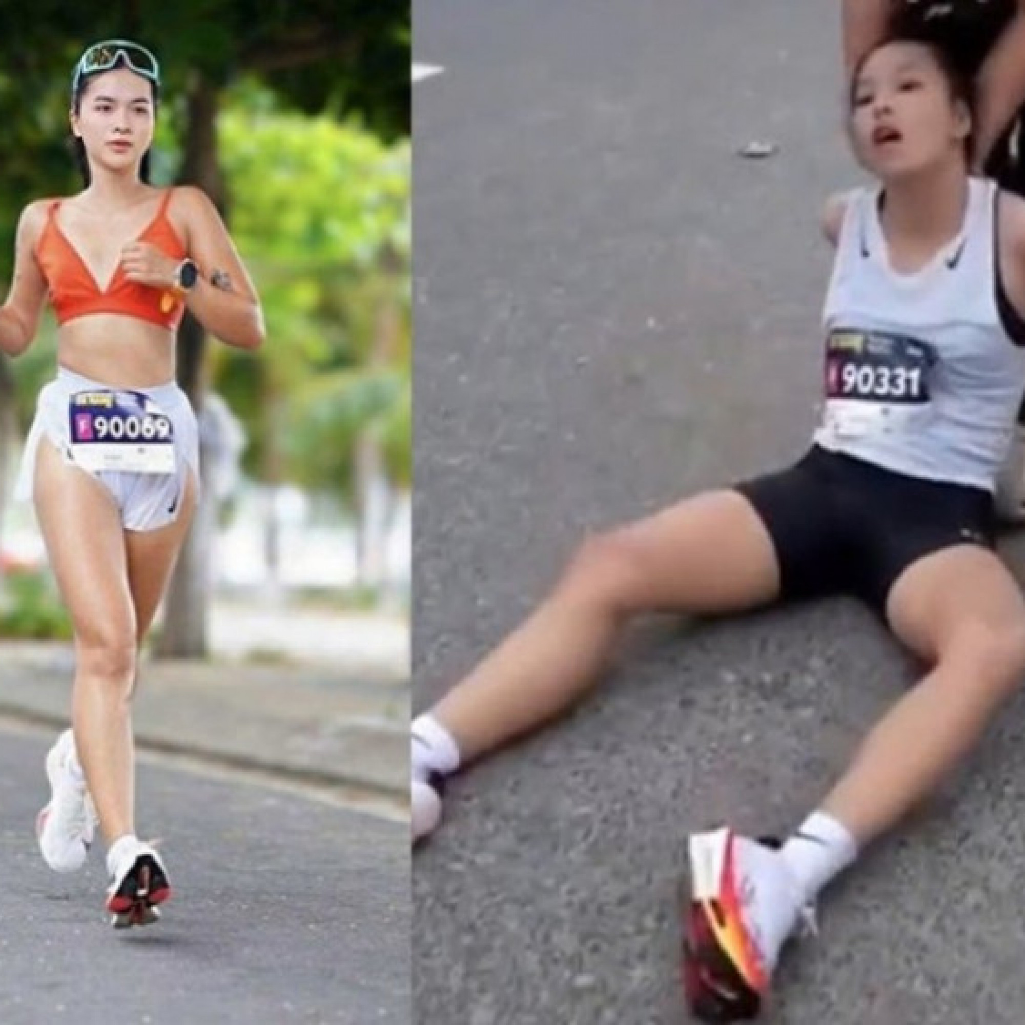  - Vy Phan khoe dáng gợi cảm, Yến Thư đổ gục vì kiệt sức tại Đà Nẵng Marathon 2025