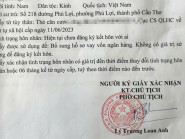 Phường Phú Lợi, Cần Thơ: Hẹn xác nhận độc thân 23 ngày nhưng 6 ngày đã làm xong