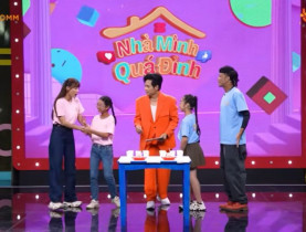  - “Nhà Mình Quá Đỉnh”: MC Dương Hồng Phúc “bị giành sóng” bởi hai đội trưởng nhí