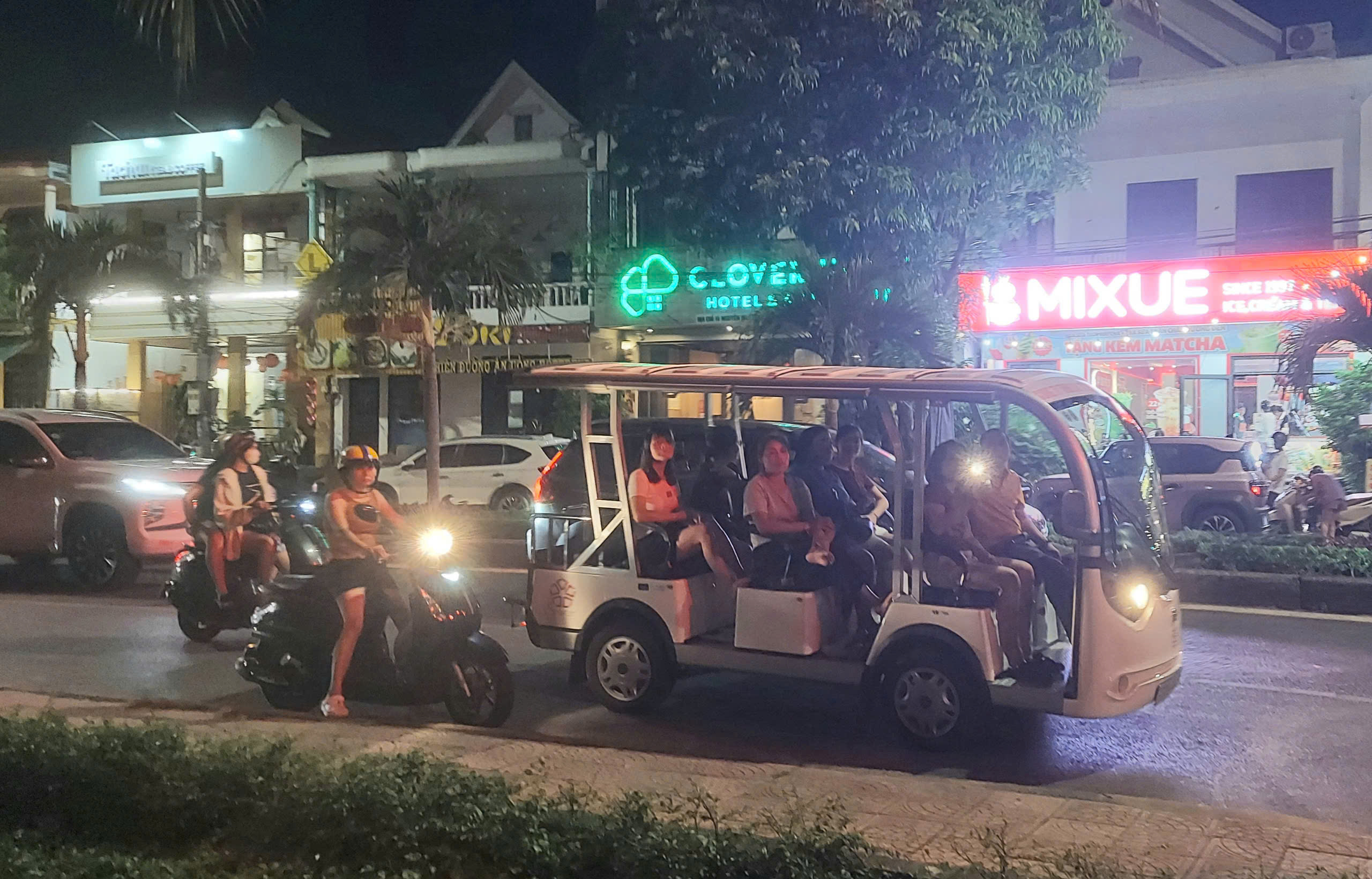 Quảng Trị kiến nghị tháo gỡ vướng mắc cho xe điện chở khách du lịch - 1
