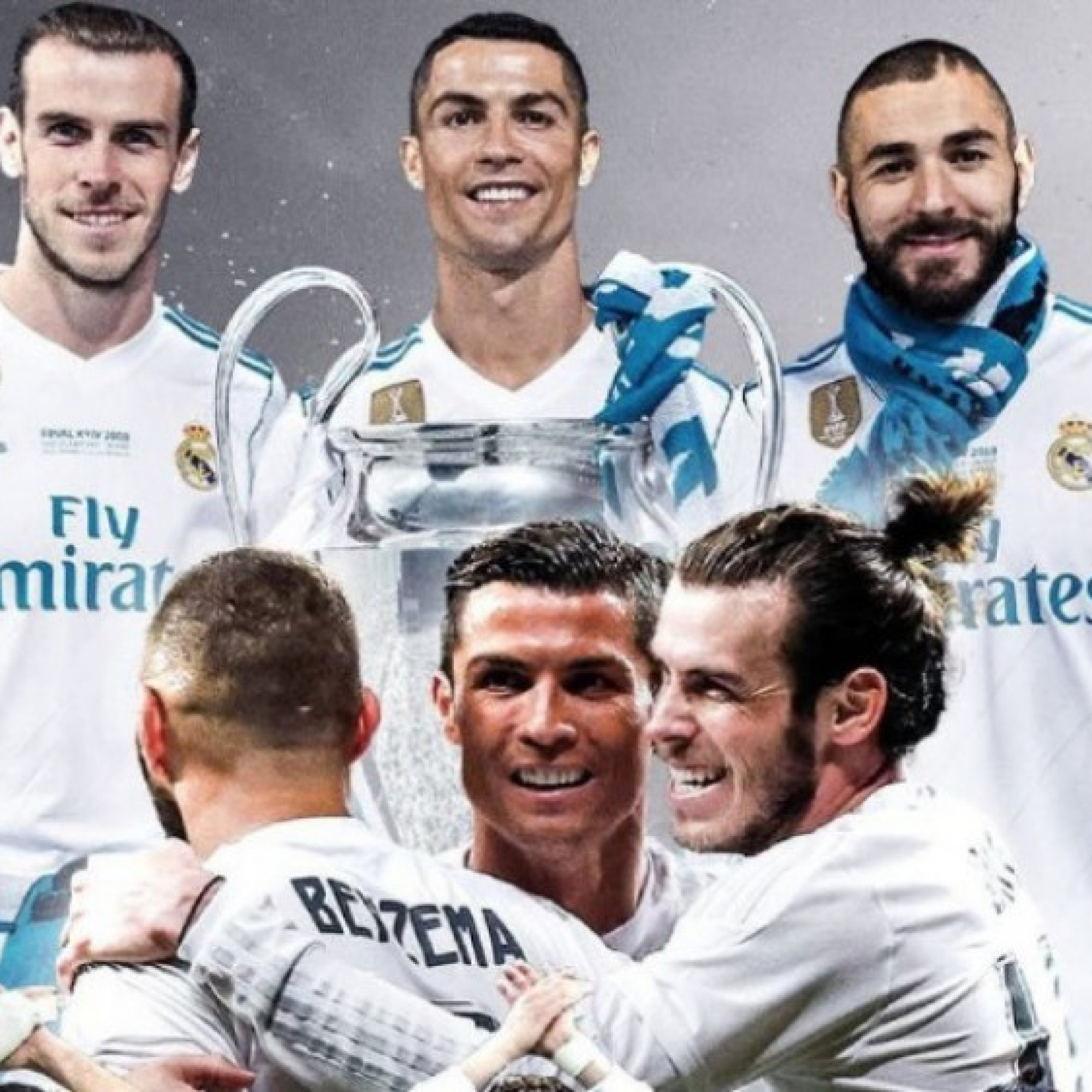 - "Cỗ máy hủy diệt" Ronaldo - Benzema - Bale ghi 442 bàn/5 mùa, Real xưng bá thiên hạ