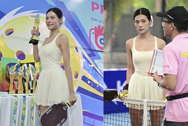 Chuyện nóng làng pickleball, nam nữ ôm nhau ăn mừng: Hot girl lên tiếng về chuyện nhạy cảm - 3