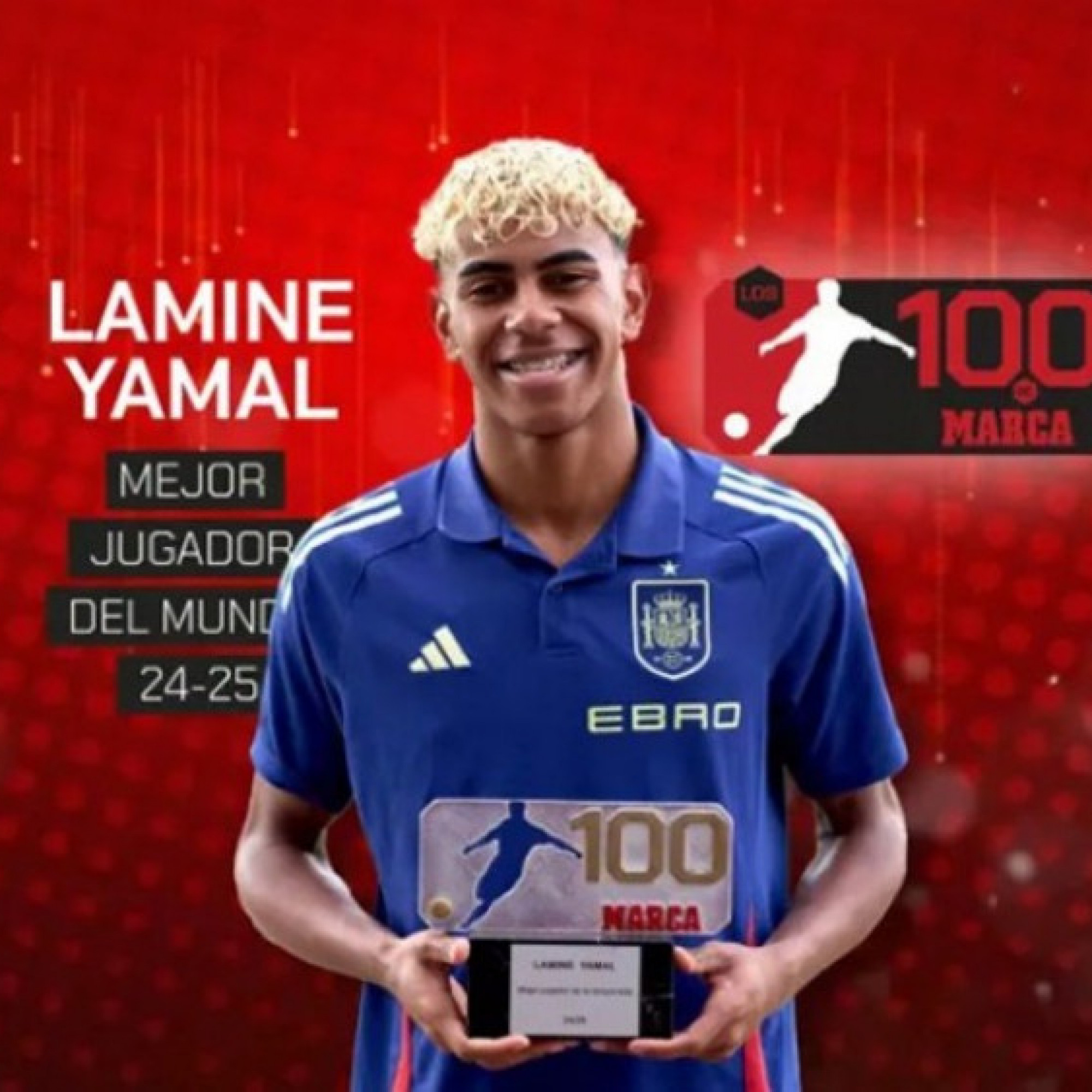  - Yamal đánh bại Dembele, đoạt "Cầu thủ xuất sắc nhất mùa giải 2024/25"