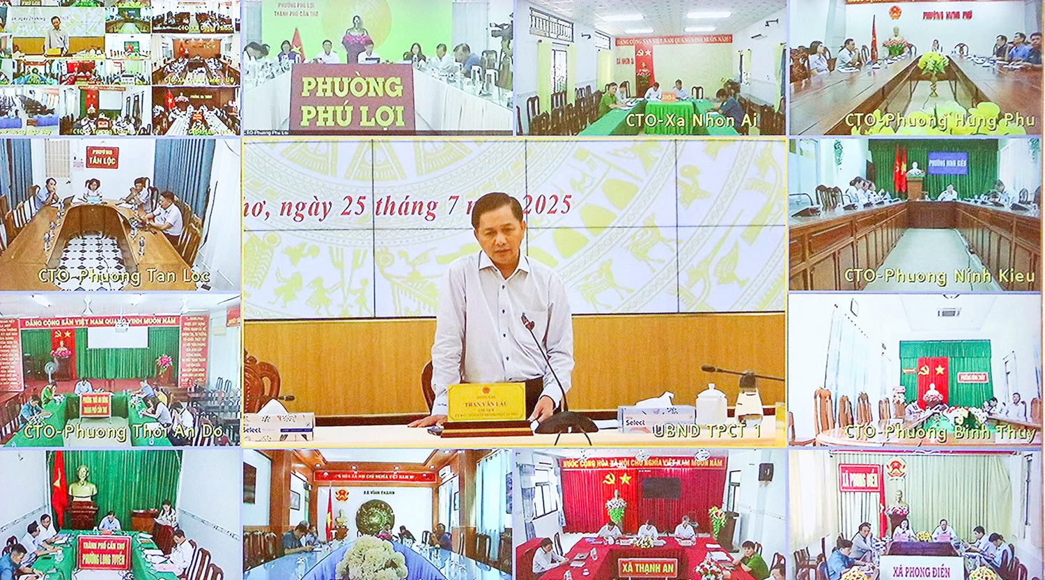 Chủ tịch thành phố Cần Thơ họp tháo gỡ khó khăn với 103 xã phường - 2