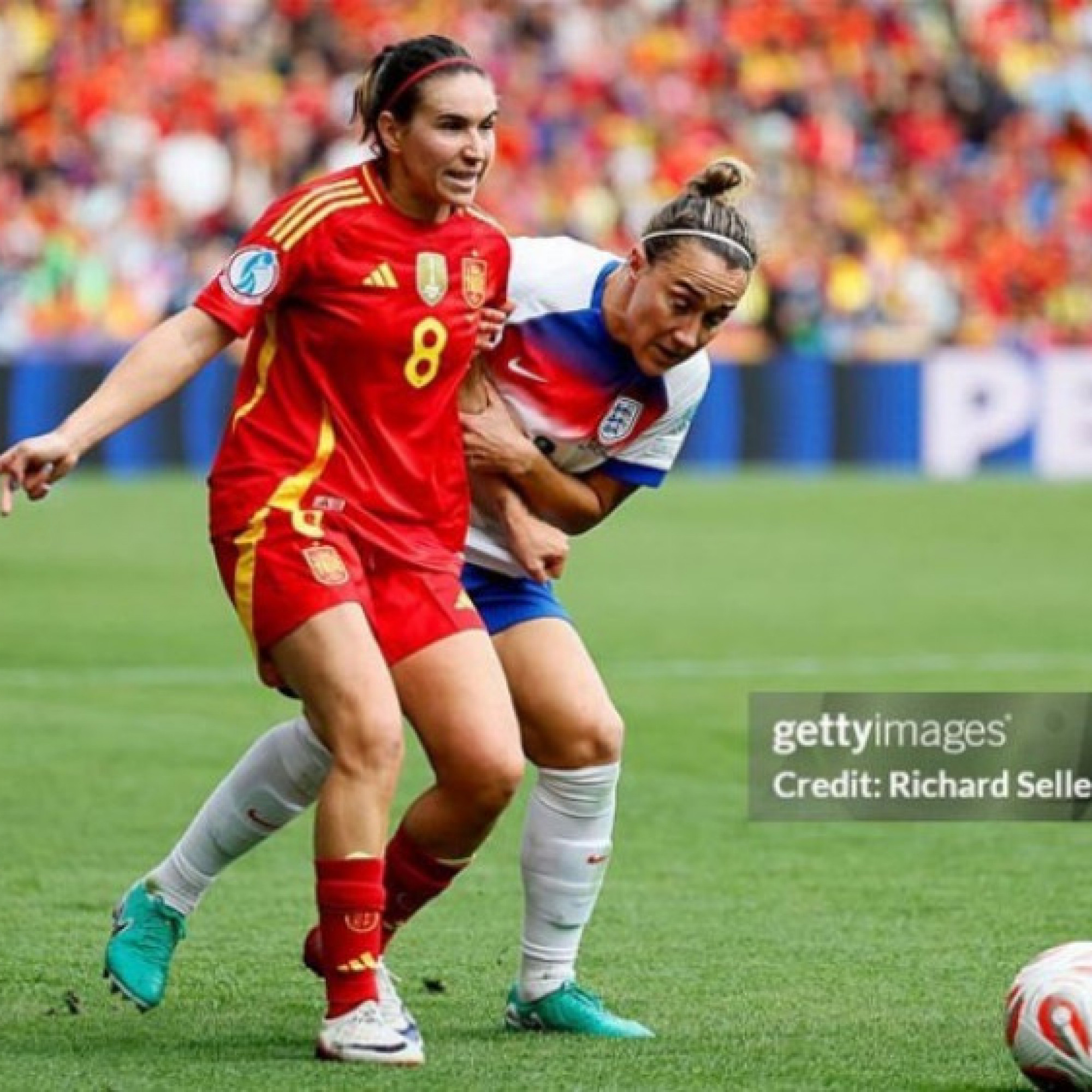  - Video bóng đá ĐT nữ Anh - nữ Tây Ban Nha: Sao Arsenal mở điểm (Chung kết EURO nữ)
