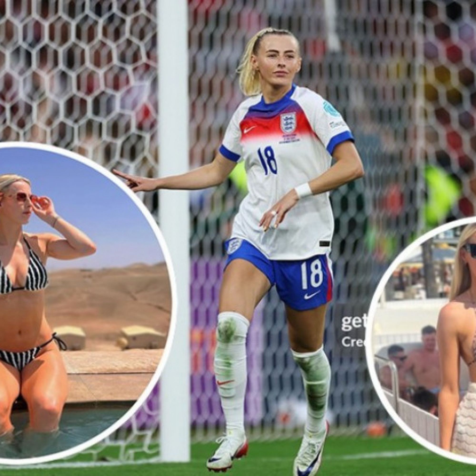  - Ngắm vẻ đẹp nóng bỏng của Chloe Kelly, người hùng giúp ĐT Anh thống trị châu Âu
