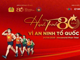  - Giải chạy “Hành trình 80 năm vì An ninh Tổ quốc”