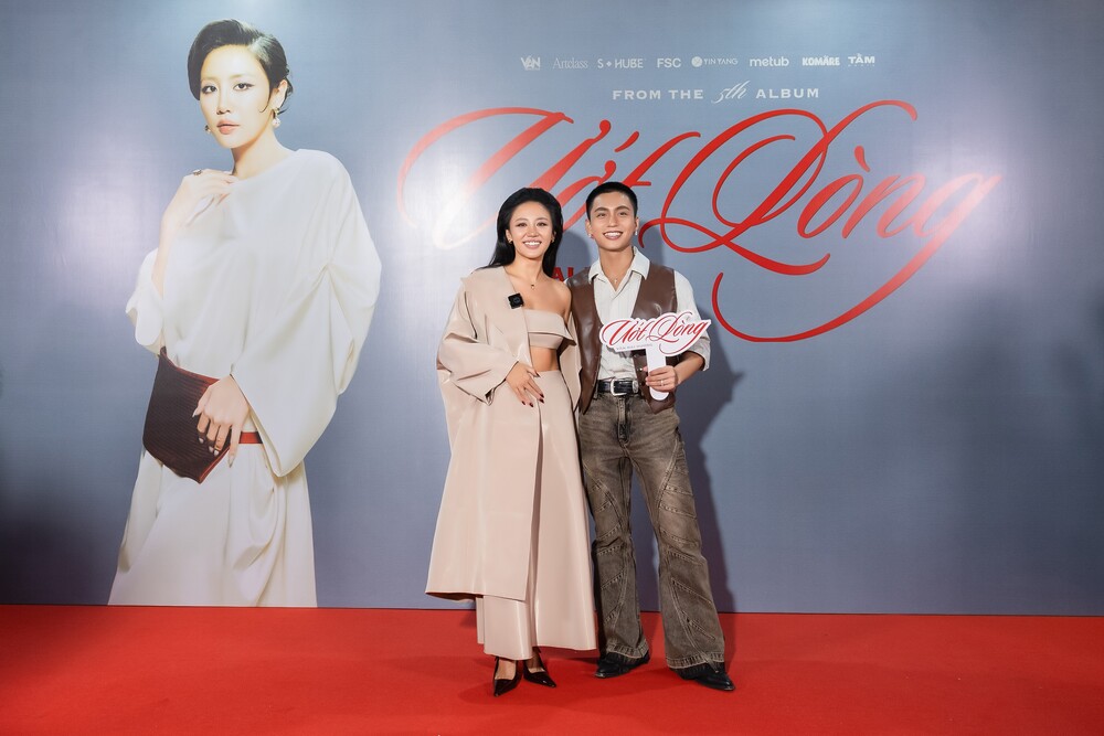 Trấn Thành đến ủng hộ Văn Mai Hương ra mắt MV "Ướt lòng", làm 1 điều đặc biệt dành cho nữ ca sĩ - 4