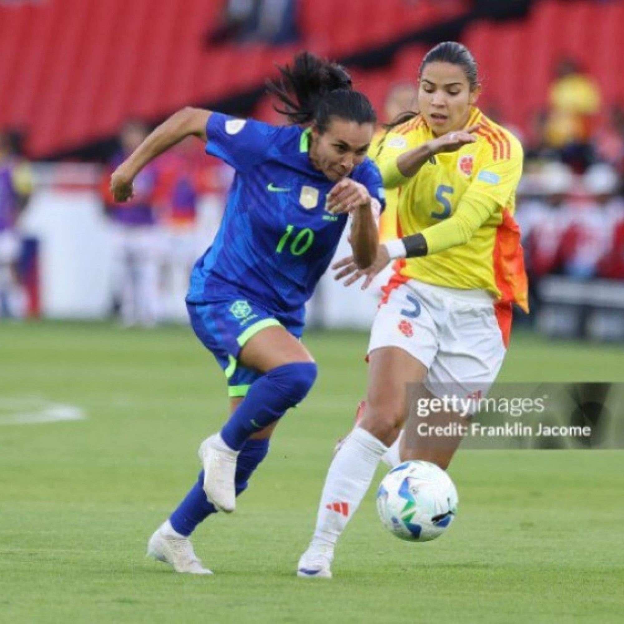  - Video bóng đá chung kết nữ ĐT Brazil - Colombia: Đỉnh cao 8 bàn (Copa America)