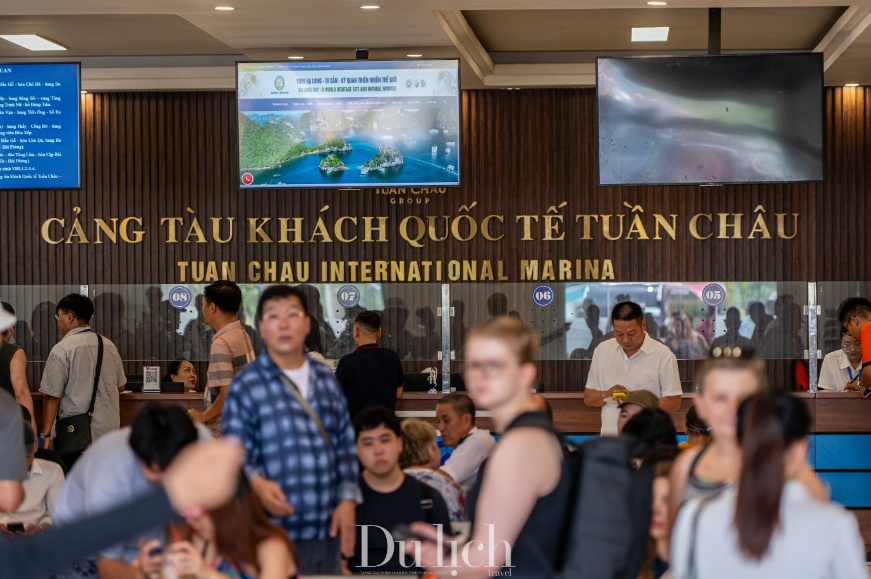 khach quoc te tap nap den tham quan vinh ha long - 4