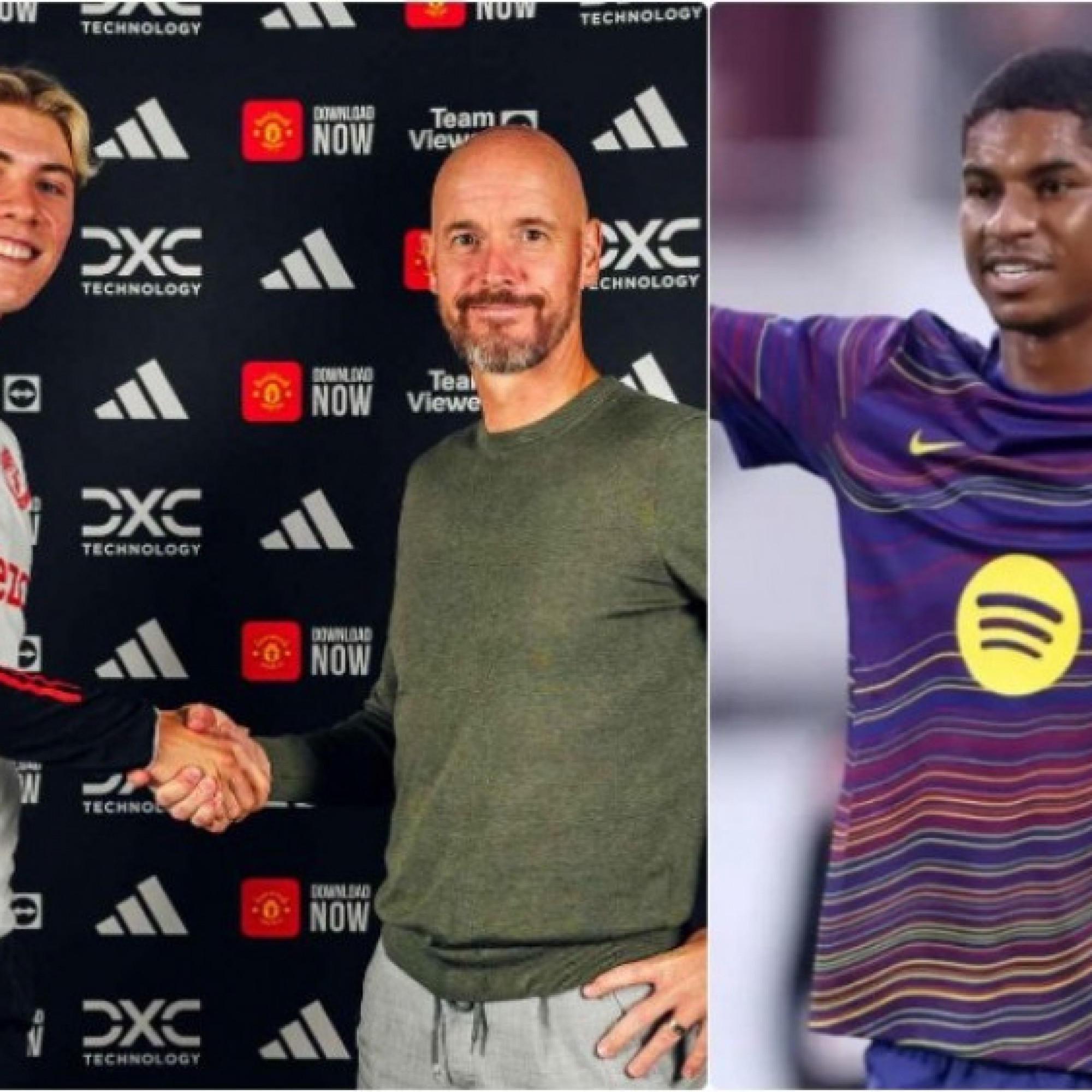  - Ten Hag muốn tái ngộ Hojlund, Rashford lên tiếng về nguy cơ không được đá La Liga (Clip tin nóng)