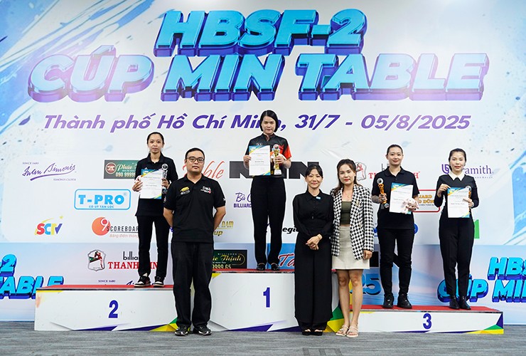 Nữ HLV gym Ngọc Mỹ cùng dàn người đẹp bi-a gây ấn tượng tại HBSF Tour - 12